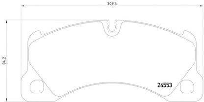 Hella Pagid Disc Brake Pad Set 355014151