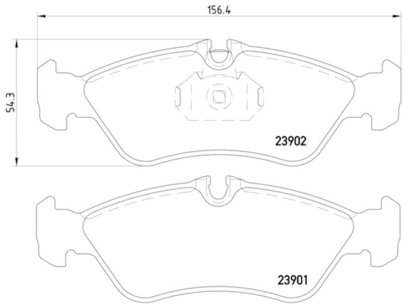 Hella Pagid Disc Brake Pad Set 355014401