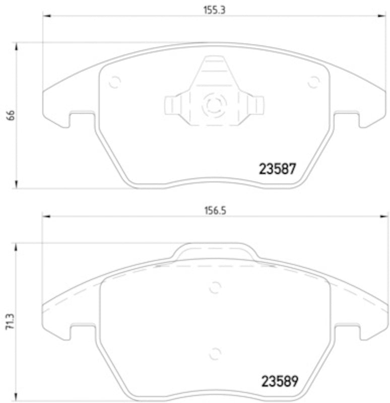 Hella Pagid Disc Brake Pad Set 355014511