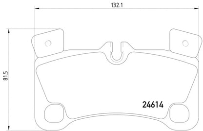 Hella Pagid Disc Brake Pad Set 355014631