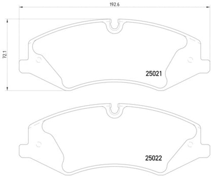 Hella Pagid Disc Brake Pad Set 355015081