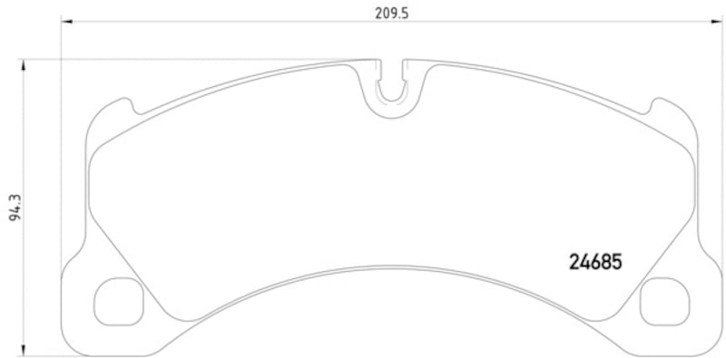 Hella Pagid Disc Brake Pad Set 355015131