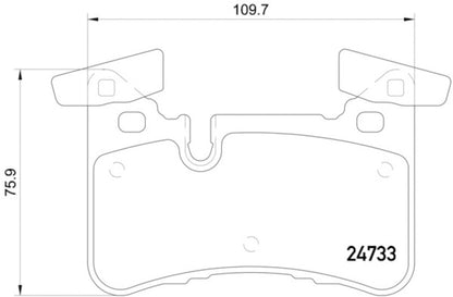 Hella Pagid Disc Brake Pad Set 355015721