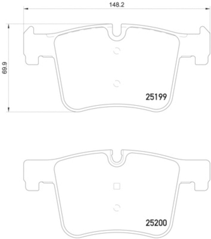 Hella Pagid Disc Brake Pad Set 355015781