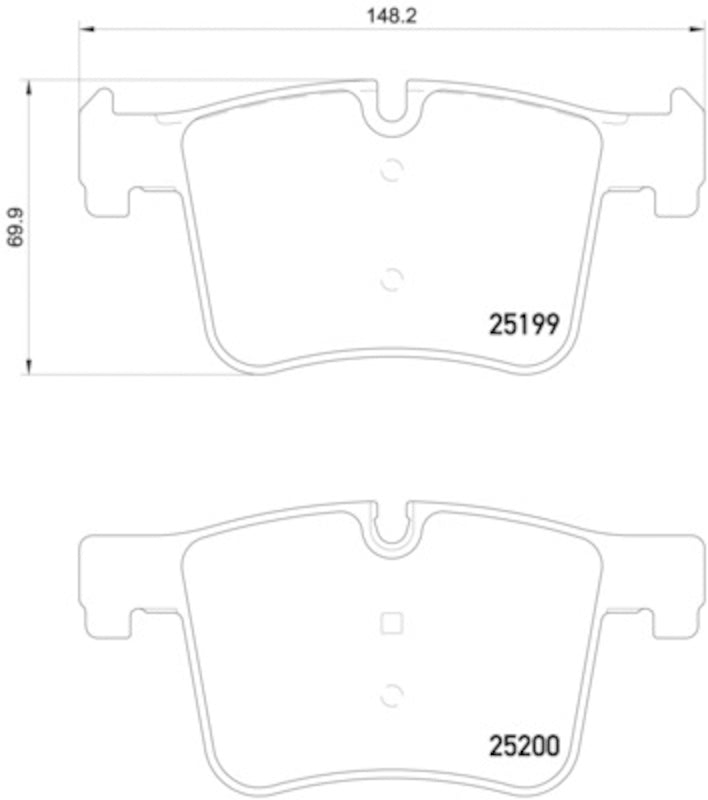 Hella Pagid Disc Brake Pad Set 355015781