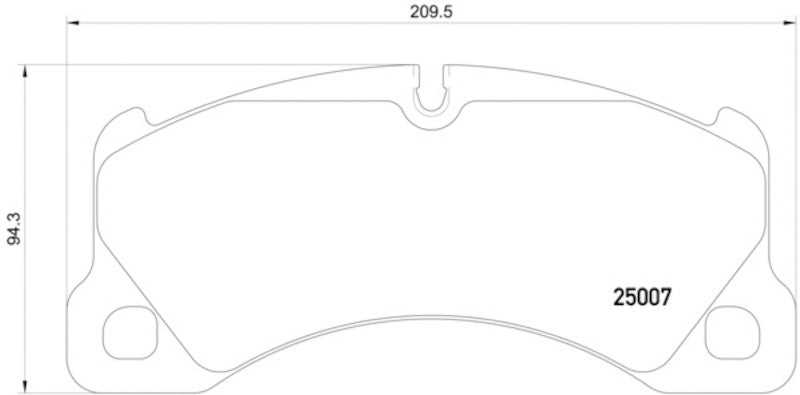 Hella Pagid Disc Brake Pad Set 355015801