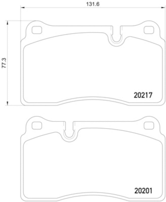 Hella Pagid Disc Brake Pad Set 355015891