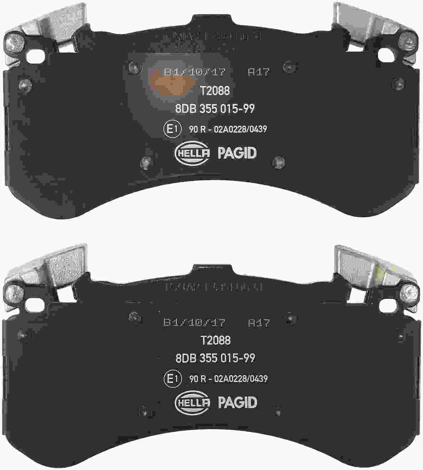 Hella Pagid Disc Brake Pad Set 355015991