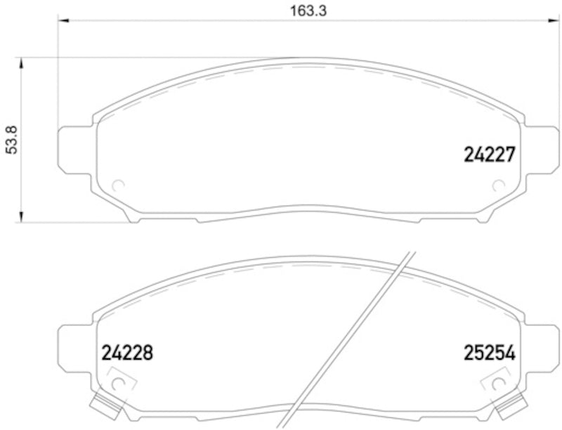 Hella Pagid Disc Brake Pad Set 355016121