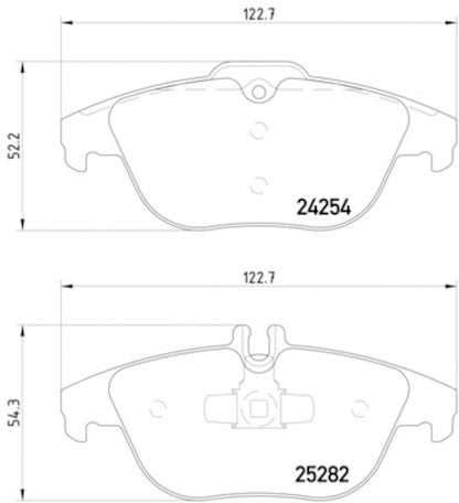 Hella Pagid Disc Brake Pad Set 355016281