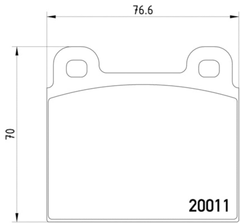 Hella Pagid Disc Brake Pad Set 355017451