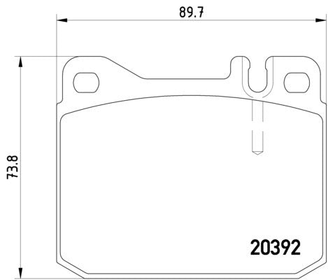 Hella Pagid Disc Brake Pad Set 355017461