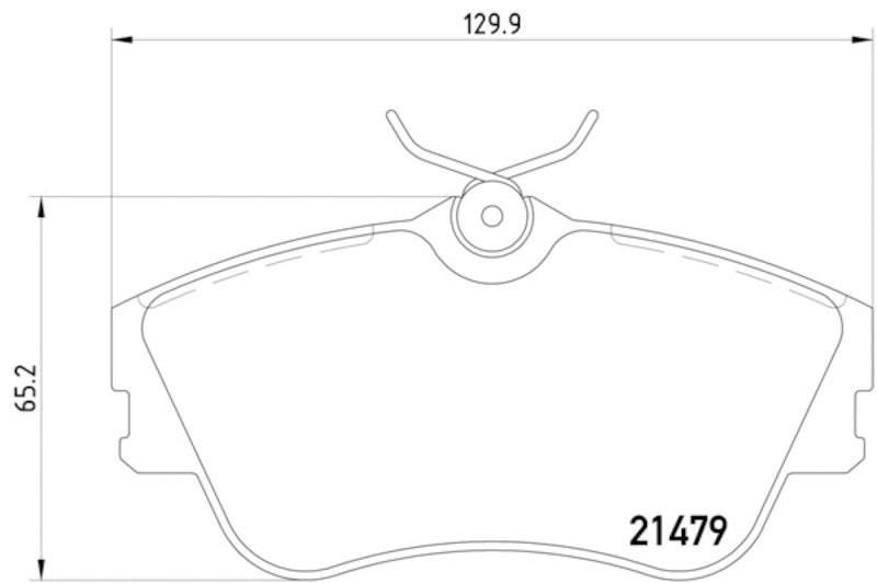 Hella Pagid Disc Brake Pad Set 355018071