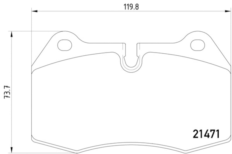 Hella Pagid Disc Brake Pad Set 355018211