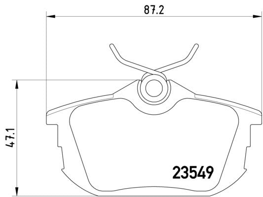 Hella Pagid Disc Brake Pad Set 355018271