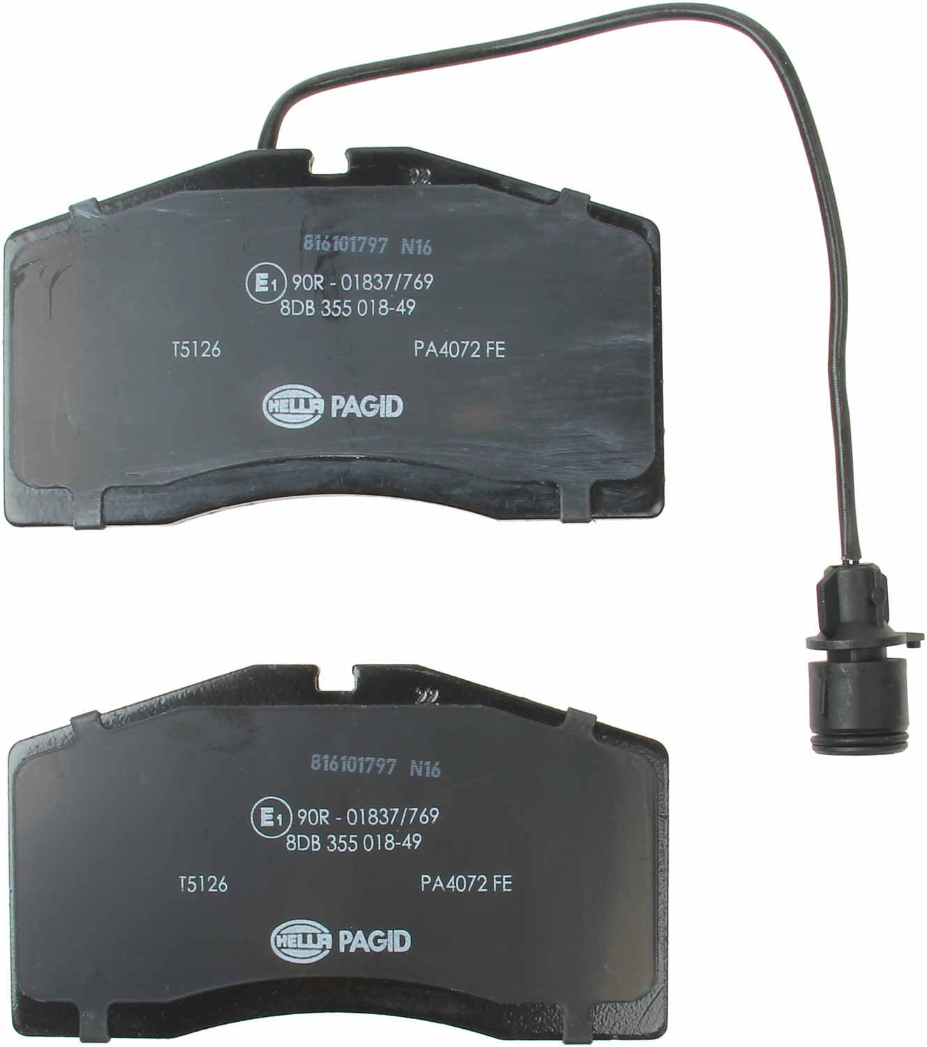 Hella Pagid Disc Brake Pad Set 355018491