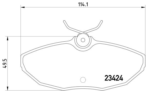 Hella Pagid Disc Brake Pad Set 355018561