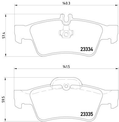 Hella Pagid Disc Brake Pad Set 355018751