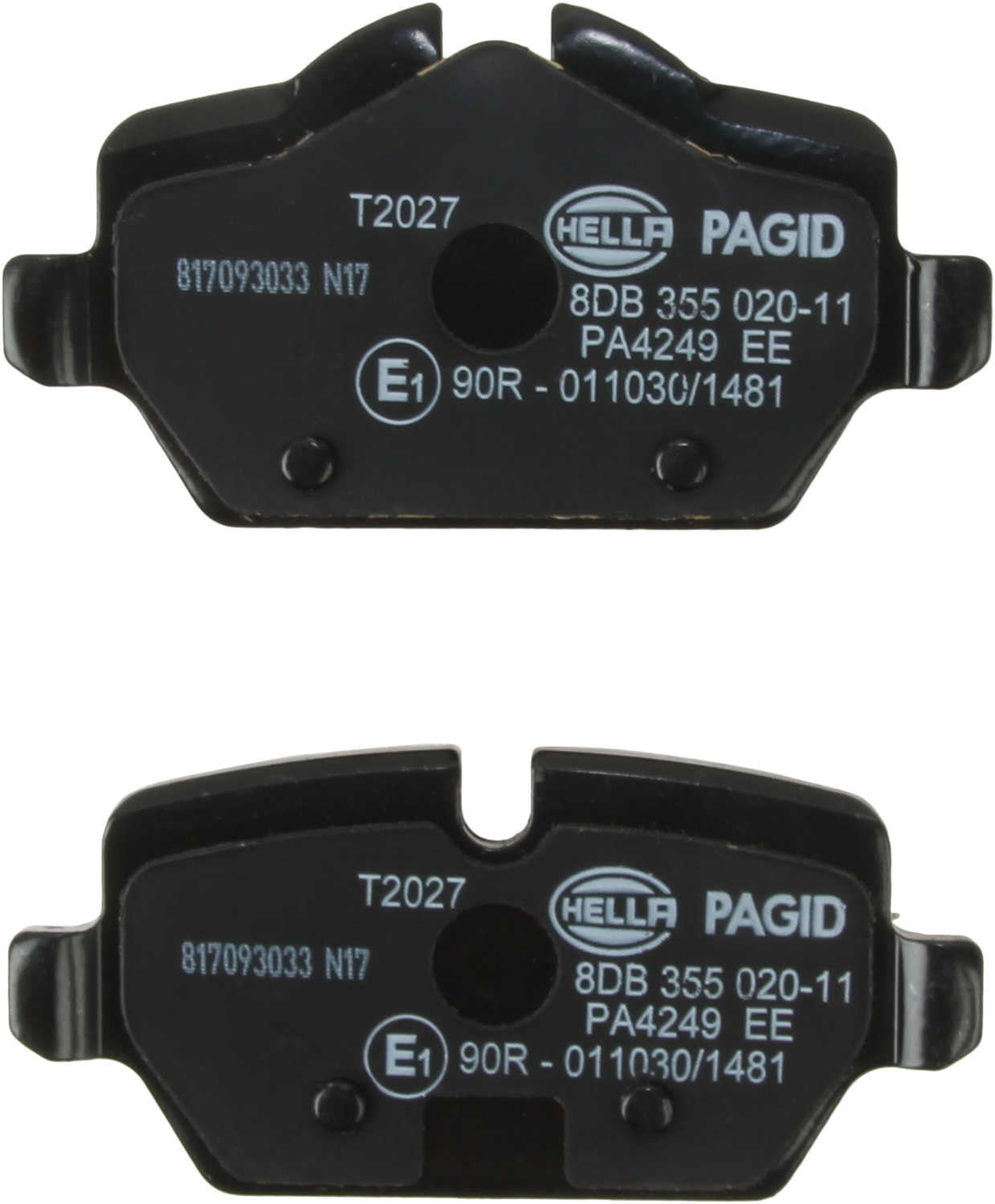 Hella Pagid Disc Brake Pad Set 355020111