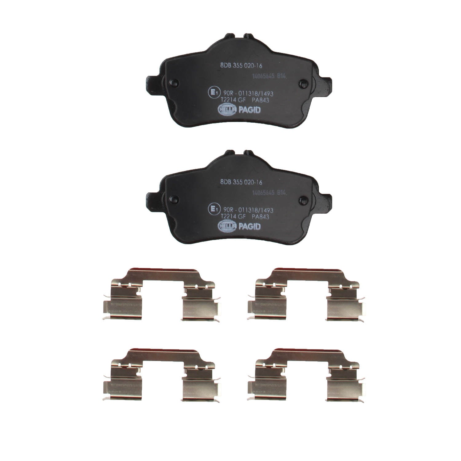 Hella Pagid Disc Brake Pad Set 355020161