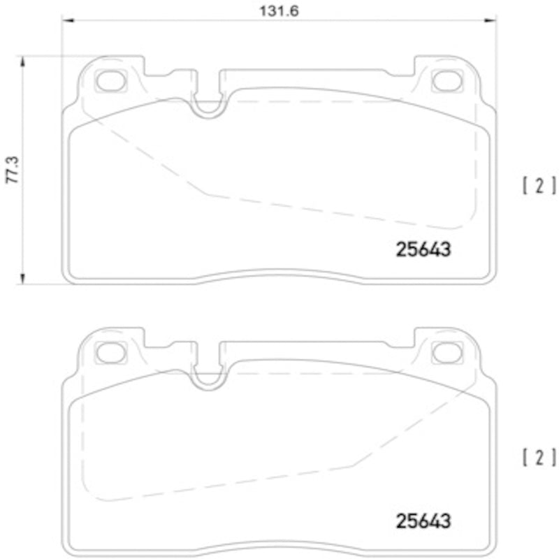 Hella Pagid Disc Brake Pad Set 355020251