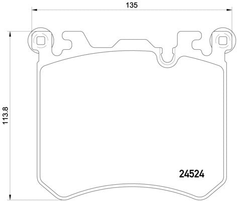 Hella Pagid Disc Brake Pad Set 355020431