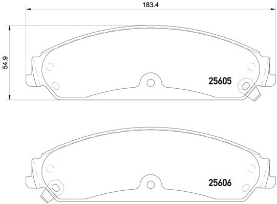 Hella Pagid Disc Brake Pad Set 355020541