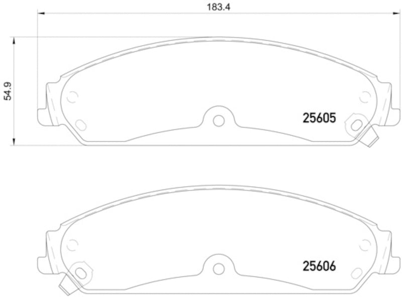 Hella Pagid Disc Brake Pad Set 355020541