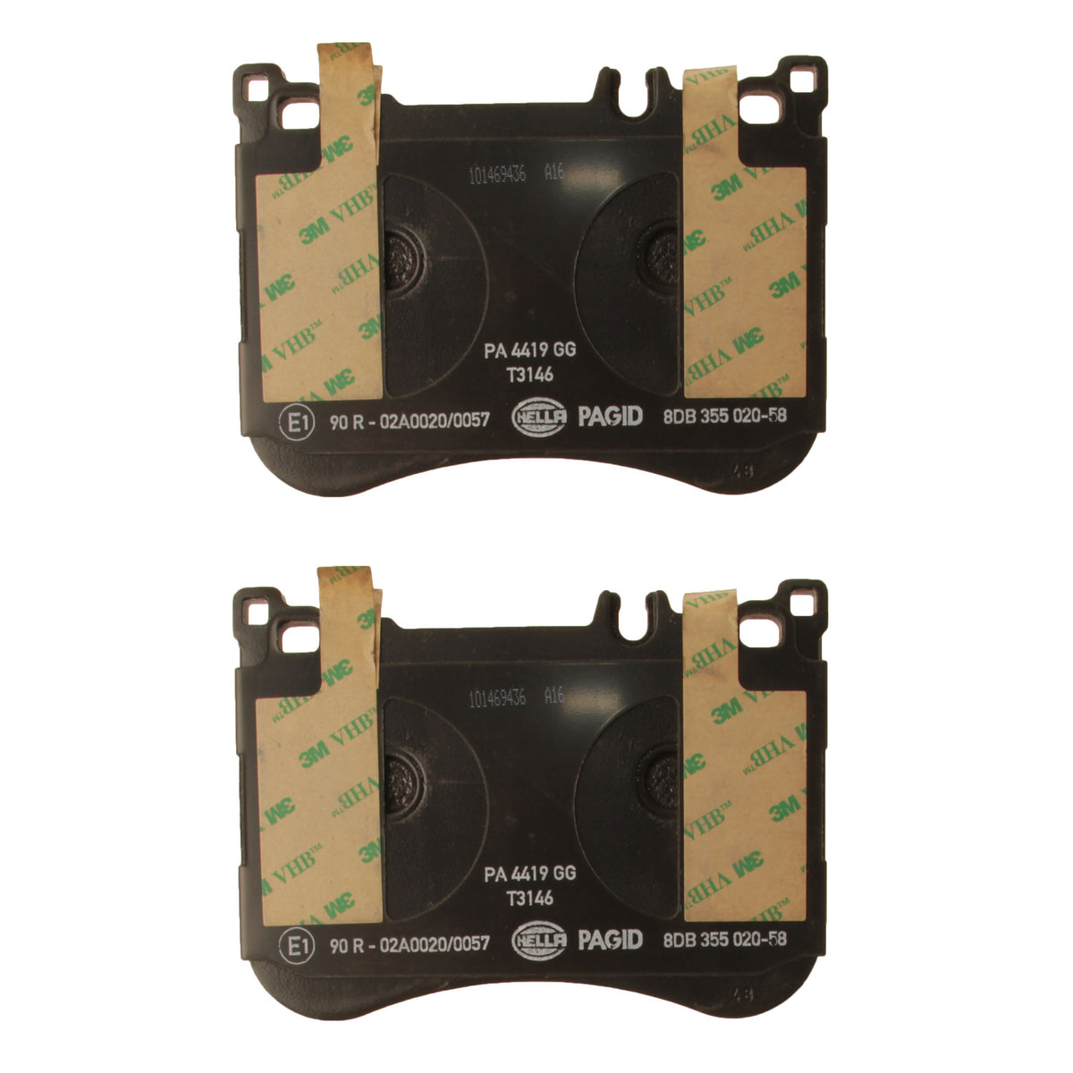 Hella Pagid Disc Brake Pad Set 355020581