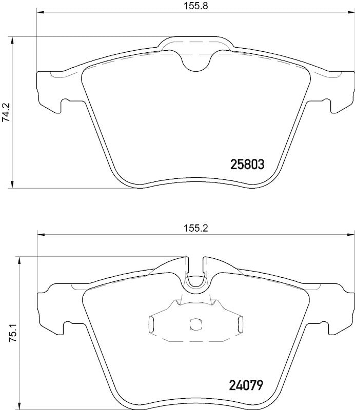 Hella Pagid Disc Brake Pad Set 355020921