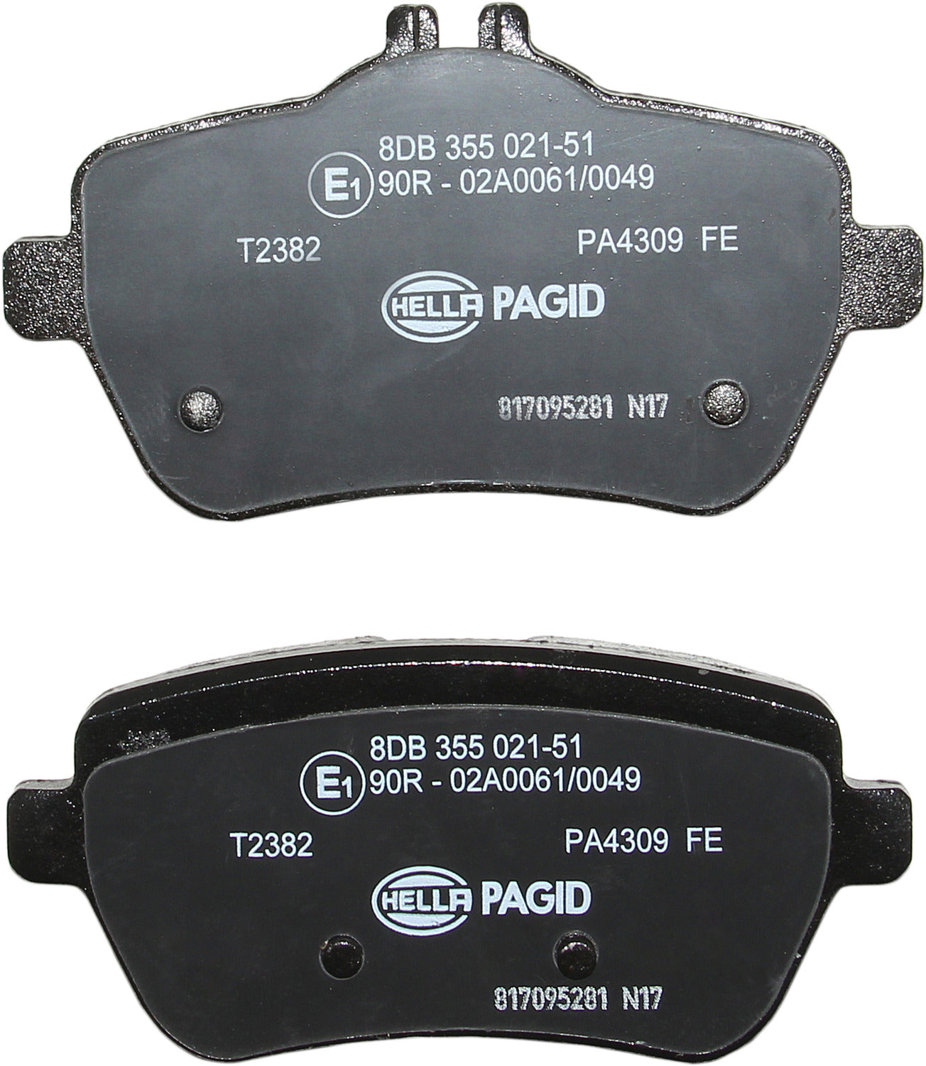 Hella Pagid Disc Brake Pad Set 355021511