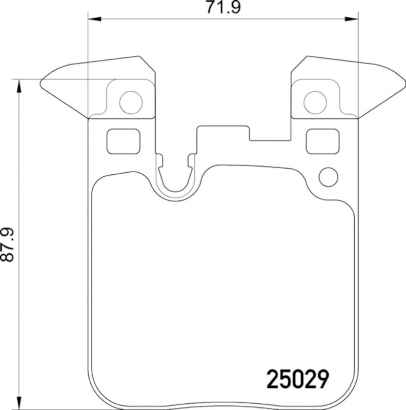 Hella Pagid Disc Brake Pad Set 355021611