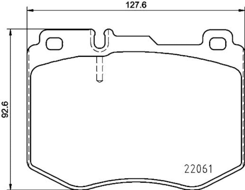 Hella Pagid Disc Brake Pad Set 355021671