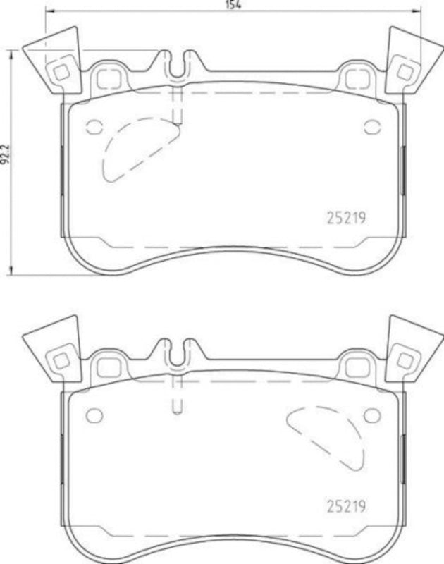 Hella Pagid Disc Brake Pad Set 355021771