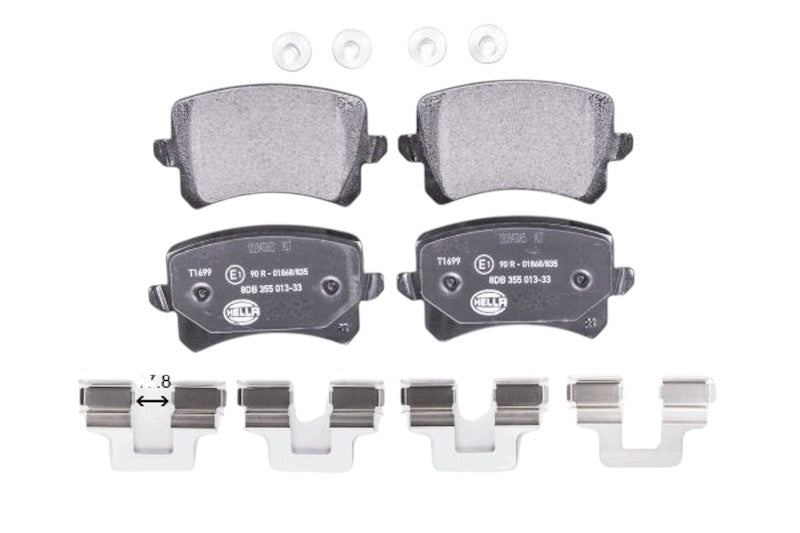 Hella Pagid Disc Brake Pad Set 355025331