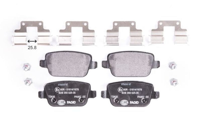 Hella Pagid Disc Brake Pad Set 355025351