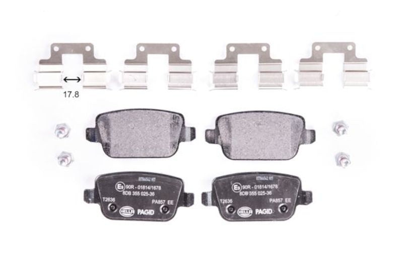 Hella Pagid Disc Brake Pad Set 355025361