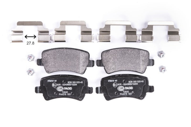 Hella Pagid Disc Brake Pad Set 355025401