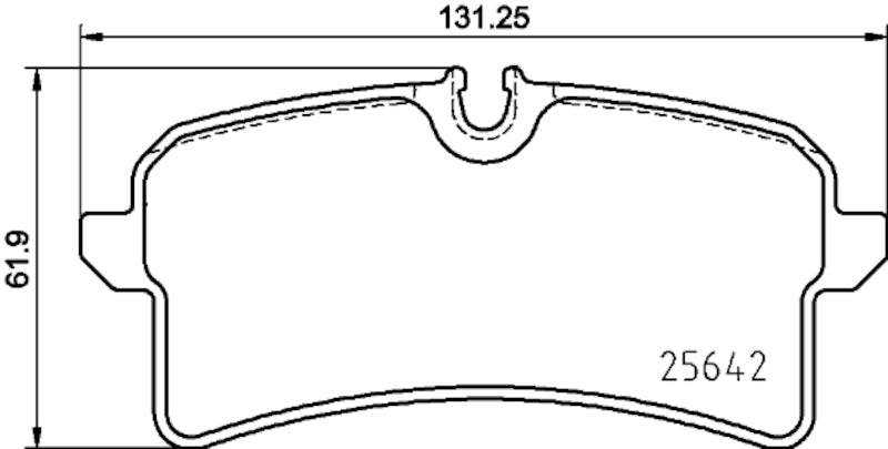 Hella Pagid Disc Brake Pad Set 355025571