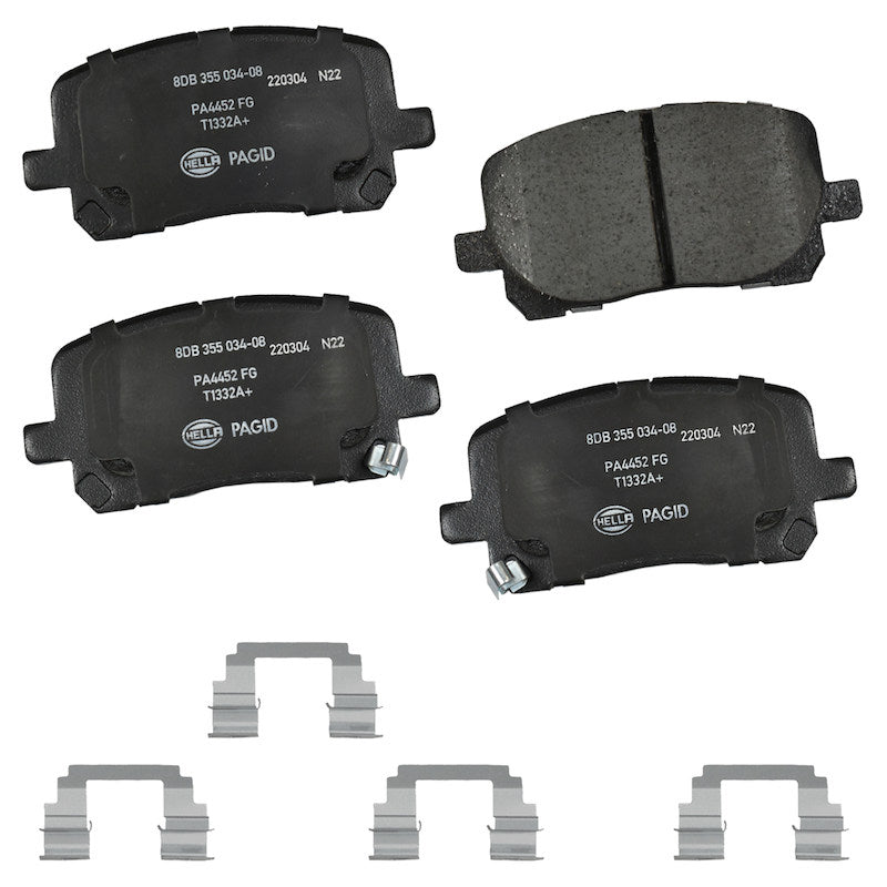 Hella Pagid Disc Brake Pad Set 355034081