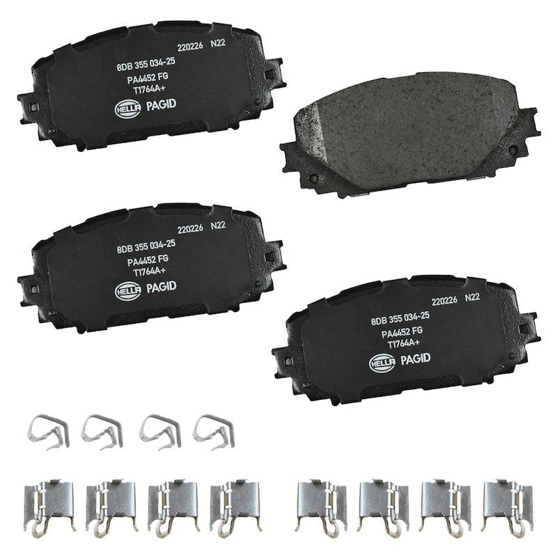 Hella Pagid Disc Brake Pad Set 355034251