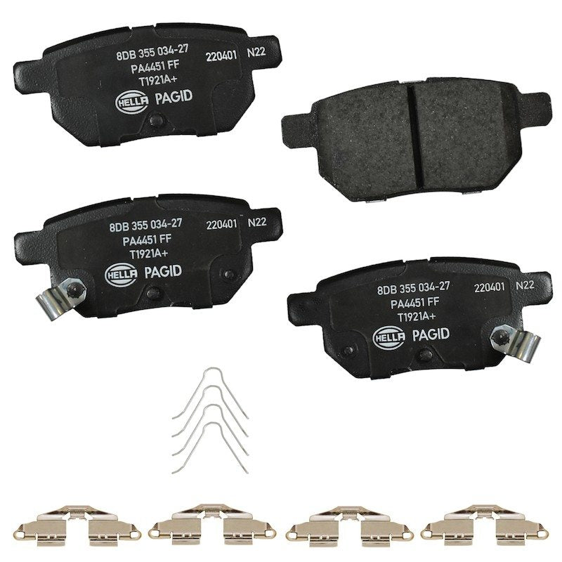 Hella Pagid Disc Brake Pad Set 355034271