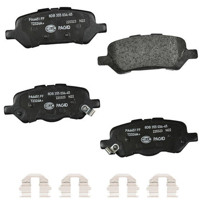Hella Pagid Disc Brake Pad Set 355034451