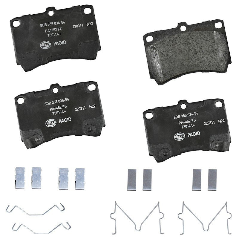 Hella Pagid Disc Brake Pad Set 355034561