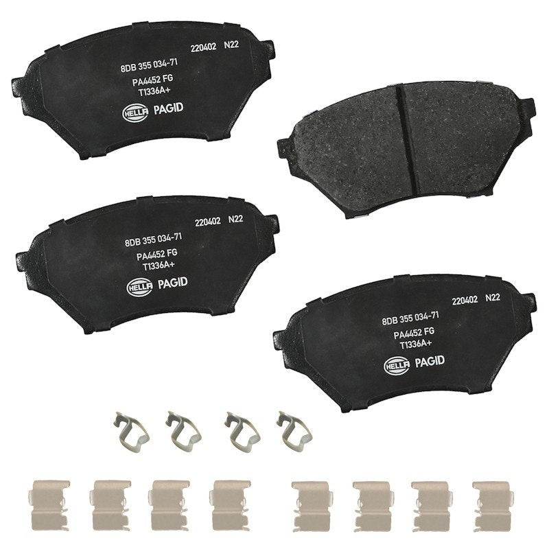Hella Pagid Disc Brake Pad Set 355034711