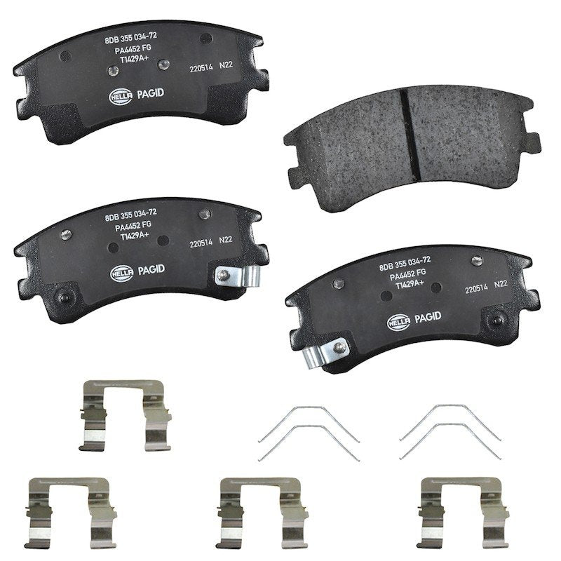 Hella Pagid Disc Brake Pad Set 355034721