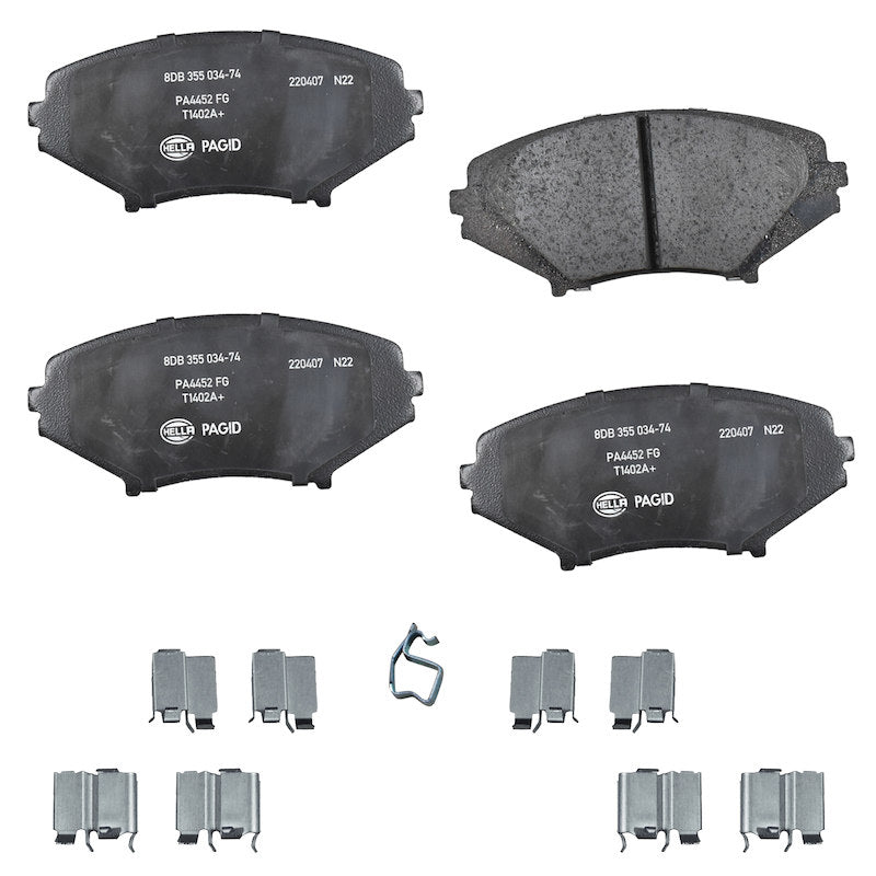 Hella Pagid Disc Brake Pad Set 355034741