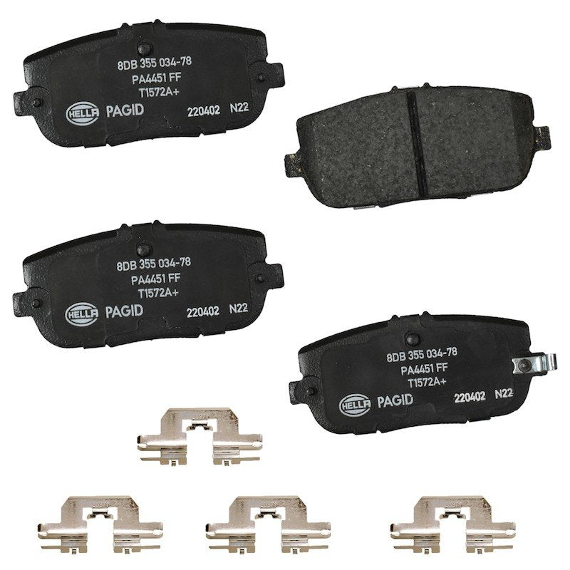 Hella Pagid Disc Brake Pad Set 355034781