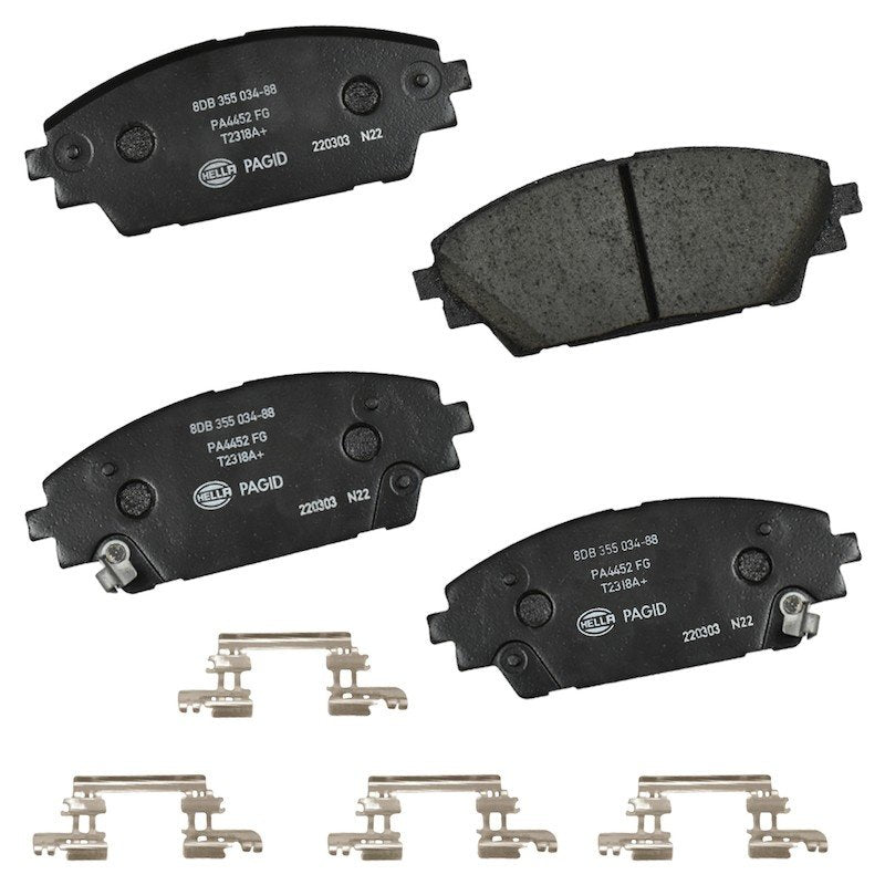 Hella Pagid Disc Brake Pad Set 355034881
