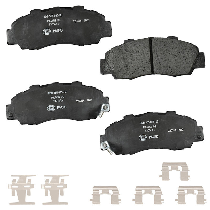 Hella Pagid Disc Brake Pad Set 355035031